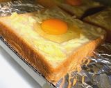 時短ワザ♫目玉焼きチーズトースト作り方6写真