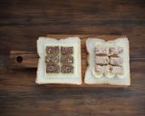 簡単！チョコレートクランチのホットサンド作り方1写真