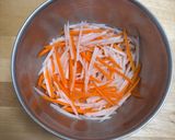 ひじきと野菜の酢味噌和え作り方2写真