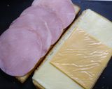 簡単！パニーニ　八天堂とろける食パン作り方2写真