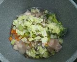 小型犬の鶏と煮干しご飯作り方1写真