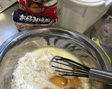 たこ焼き粉　併用のパリパリ　お好み焼き作り方2写真
