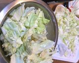 たこ焼き粉　併用のパリパリ　お好み焼き作り方3写真