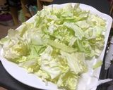 たこ焼き粉　併用のパリパリ　お好み焼き作り方4写真