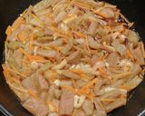ずいき(芋がら)の炒め煮☆作り方4写真