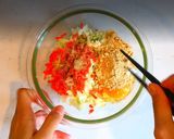 グルテンフリー！小麦粉なしのお好み焼き作り方2写真