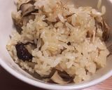 旨味がしみわたる　干キノコの炊き込みご飯作り方6写真