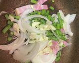 新感覚！？舞茸のカルボ飯作り方2写真