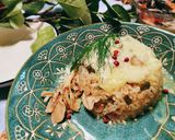 新感覚！？舞茸のカルボ飯作り方5写真