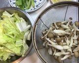 鶏挽き肉はんぺんのつくねで腸活さっぱり鍋作り方2写真