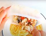 レンチンだけで！サバの地中海風パスタ作り方7写真