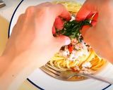 レンチンだけで！サバの地中海風パスタ作り方8写真