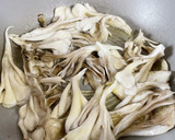 舞茸と秋刀魚缶の卵とじ♪作り方3写真