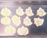 マッシュポテトのハロウィンおばけ作り方3写真
