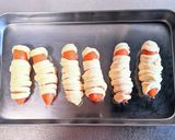 ミイラのウィンナーパイ作り方3写真