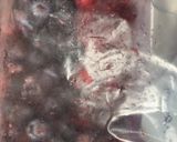 糖質オフ☆ダブルベリーブロックジェラート作り方1写真