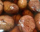 渋皮煮で作るマロンバター作り方1写真