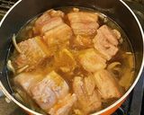 豚の角煮・カレー風味作り方3写真