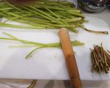 【我が家の味⑧】葉牛蒡の甘辛煮作り方2写真