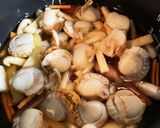 ベビーほたての炊き込みご飯作り方2写真