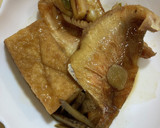 ごぼうと厚揚げも美味しい⭐︎赤魚の煮付け作り方4写真