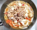 豚こま肉と里芋の中華風煮つけ作り方5写真