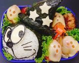 魔法使い ドラえもん キャラ弁☆作り方7写真