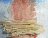 お弁当に！えのきの豚肉巻き♪作り方1写真