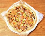 秋野菜PIZZA⭐まいたけと胡桃のソース作り方11写真