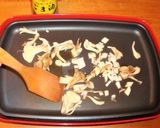 まいたけと山芋で⭐大人のもんじゃ焼き作り方3写真