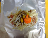 鶏ときのこのホイル焼き～吹き寄せ風～作り方6写真