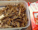 シャキシャキきんぴらごぼうの♪混ぜごはん作り方1写真