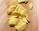 鮭とじゃがいもの味噌バター炒め作り方1写真