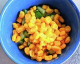 わさび醤油マヨで胡瓜とコーンのサラダ作り方3写真