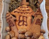 イカスミのパスタ@ハロウィン・お化け屋敷作り方5写真