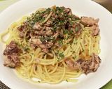 「魚もちゃんと食べてるの？」サバ缶パスタ作り方4写真