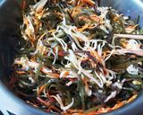 固定化!こりこり新食感!乾物炒め。作り方4写真