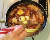 おばあちゃんの味　旬の里芋と手羽の煮物作り方11写真