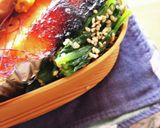 お弁当★焼き魚の副菜★小松菜ナムル作り方5写真