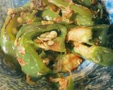 ヘルシー栄養満点ピーマン丸ごと塩昆布和え作り方5写真