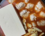 ニンニク鶏団子と豆腐の熱々チゲ作り方3写真