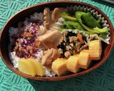 自分弁当・10月18日作り方1写真