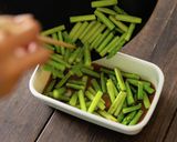 妊婦飯♪アスパラのおひたし作り方2写真