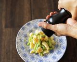 妊婦飯♪アスパラおひたしの卵和えサラダ作り方2写真