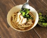 妊婦飯♪小松菜と豚肉のおうどん作り方2写真