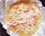 離乳食☆トマトとしらすのチーズオムレツ作り方5写真