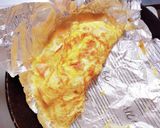 離乳食☆トマトとしらすのチーズオムレツ作り方6写真