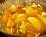 長芋と椎茸の生姜スープ作り方3写真