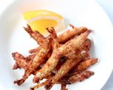 小さなワカサギで【わかさぎの唐揚げ】作り方5写真