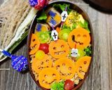 可愛いおかず簡単ハロウィン弁当作り方5写真